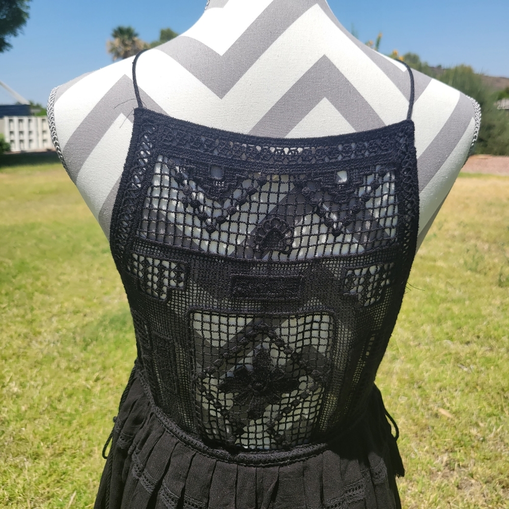 Free People small women's sleeveless dress black - Picture 4 of 6